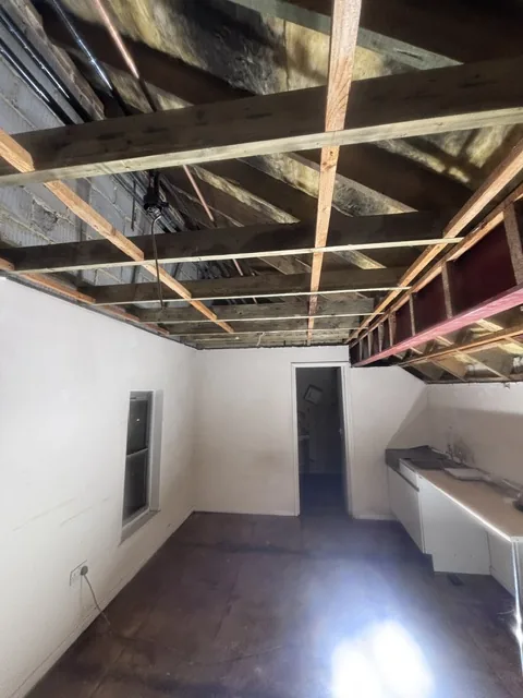 Controlled artex plasterboard strip-out in Norbury