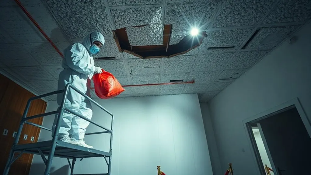 Asbestos Ceiling Removal in Norbury — HSE-licensed specialists