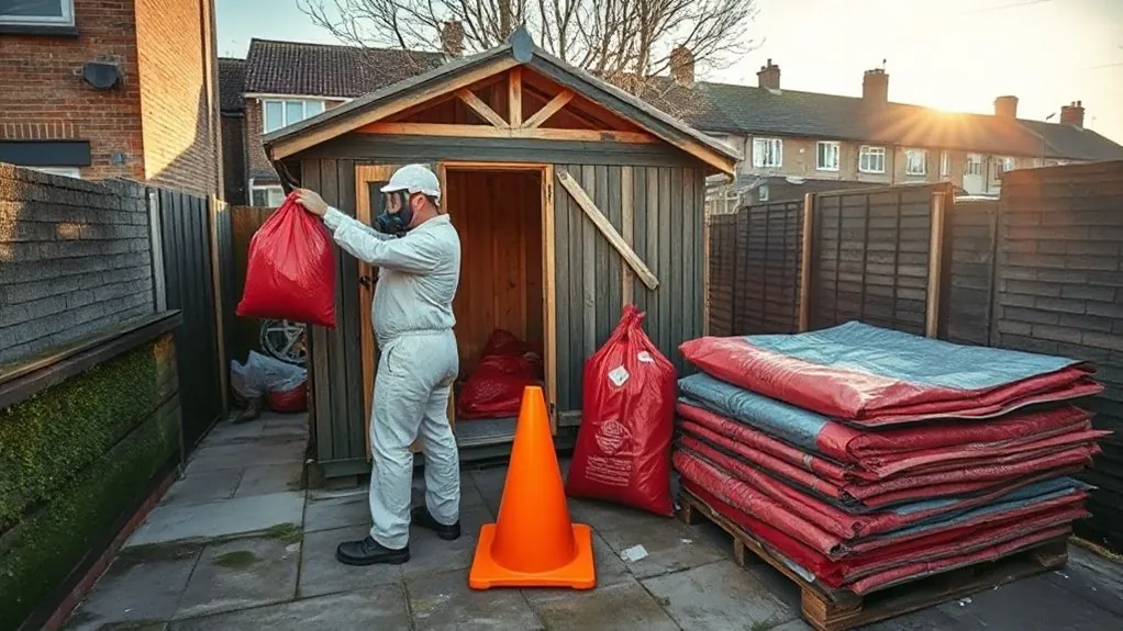 Garage & Shed Roof Removal in Norbury — HSE-licensed specialists